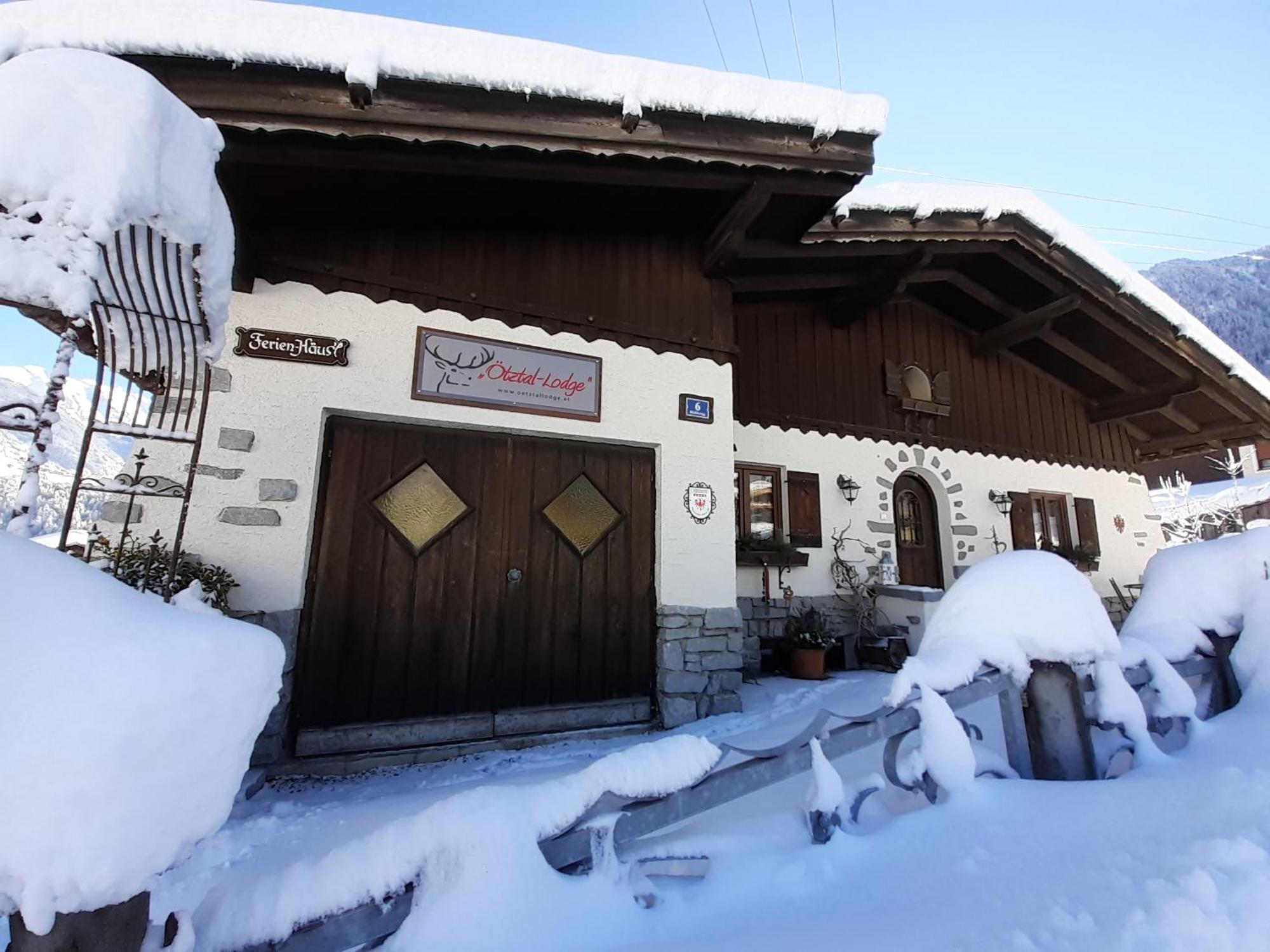 Ferienhaus Ötztal-Lodge Sautens Exterior foto