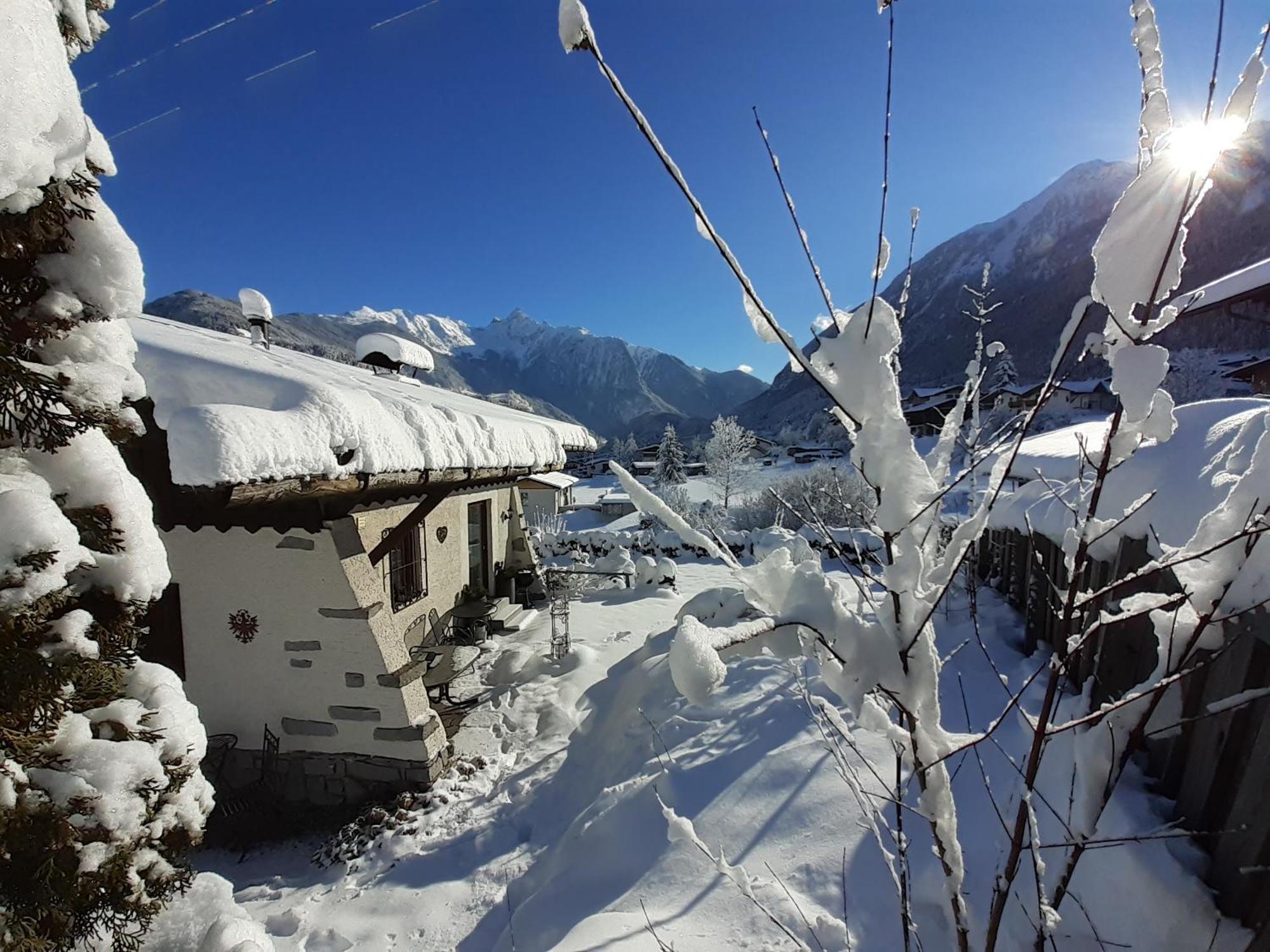 Ferienhaus Ötztal-Lodge Sautens Exterior foto