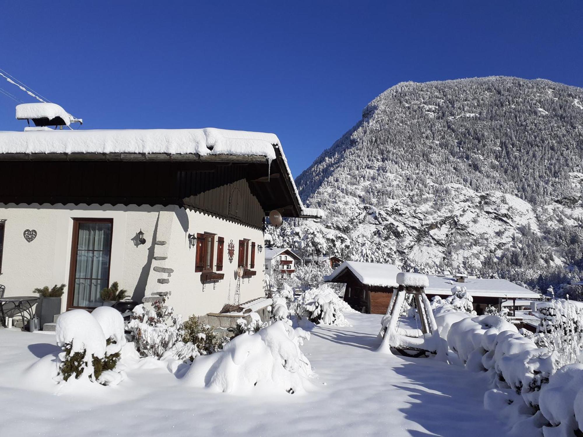 Ferienhaus Ötztal-Lodge Sautens Exterior foto