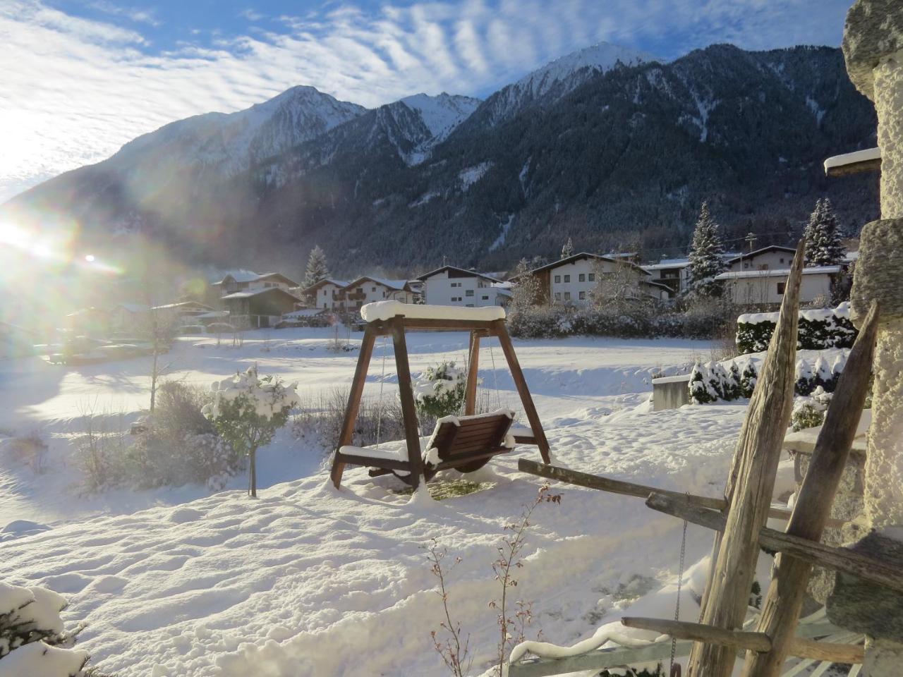 Ferienhaus Ötztal-Lodge Sautens Exterior foto